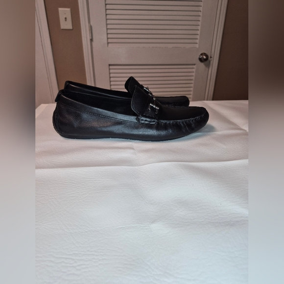 Cole Haan Black Leather Men's Loafers - Picture 5 of 10